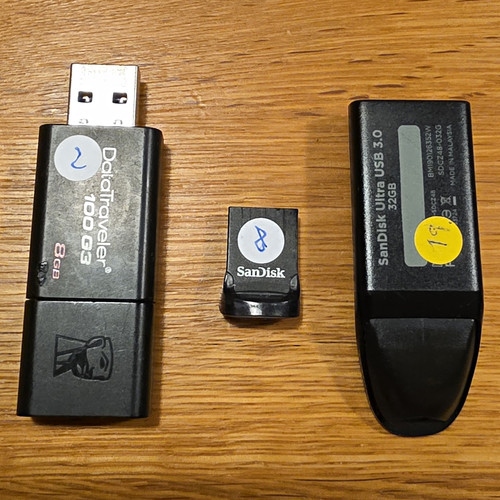 Usb stick konvolut - 3x, usb-stick-konvolut